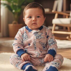 Star Wars Baby Yoda Grogu Sleeper 0–3 Months